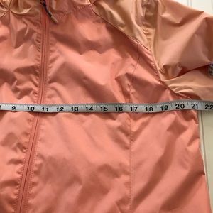 NEW Women/'s Breckenridge Peach Full Zipper Windbreaker Jacket Size XL 16